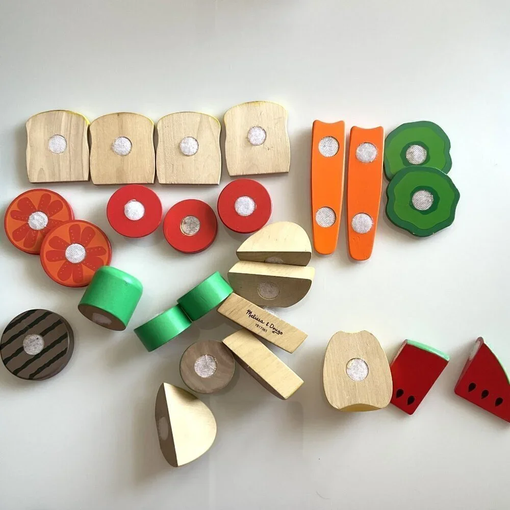 MELISSA & DOUG CUTTING FOOD REPLACEMENT FOOD EUC